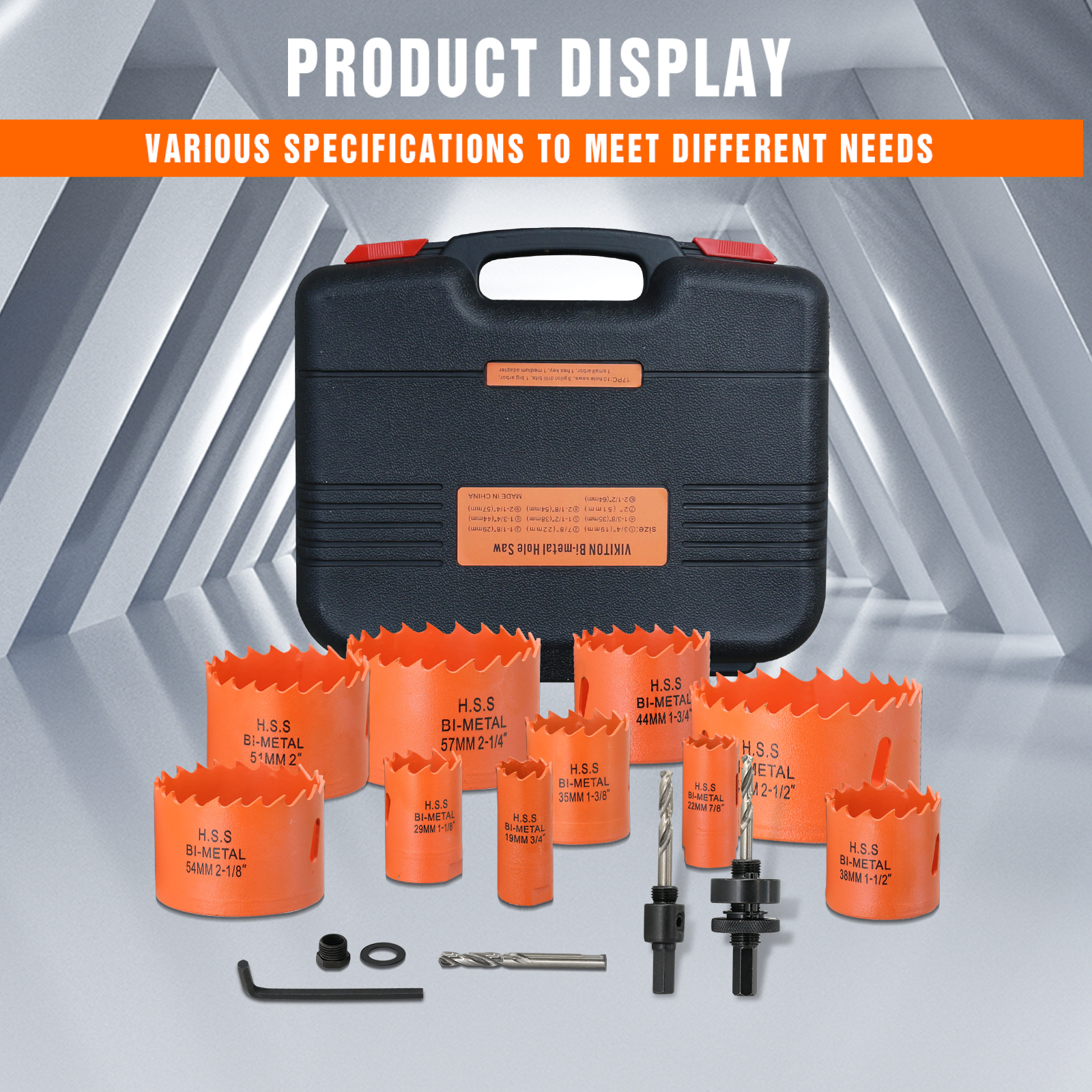 Watch VIKITON Hole Saw Kit Display and Drilling Effect on Amazon Live